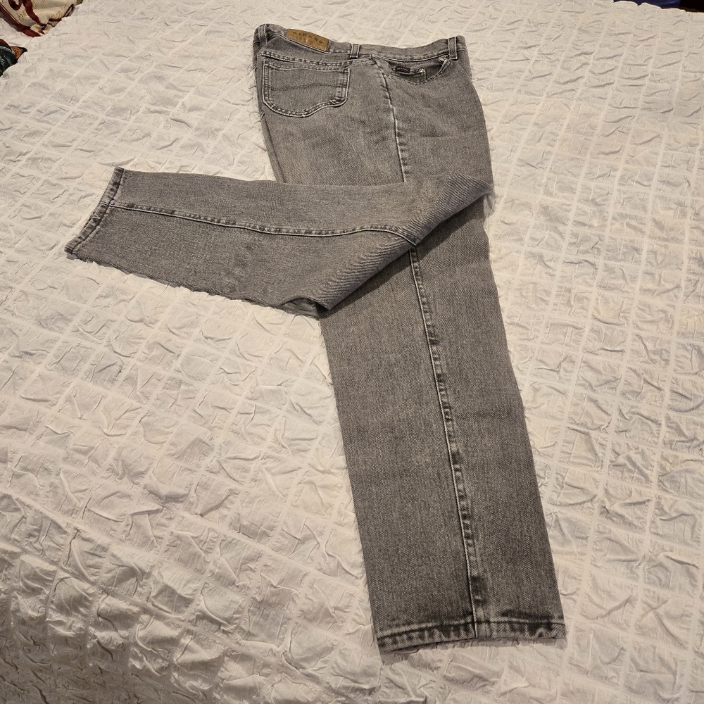 Vintage Lee Riders Jeans – Black Denim (Size 14)